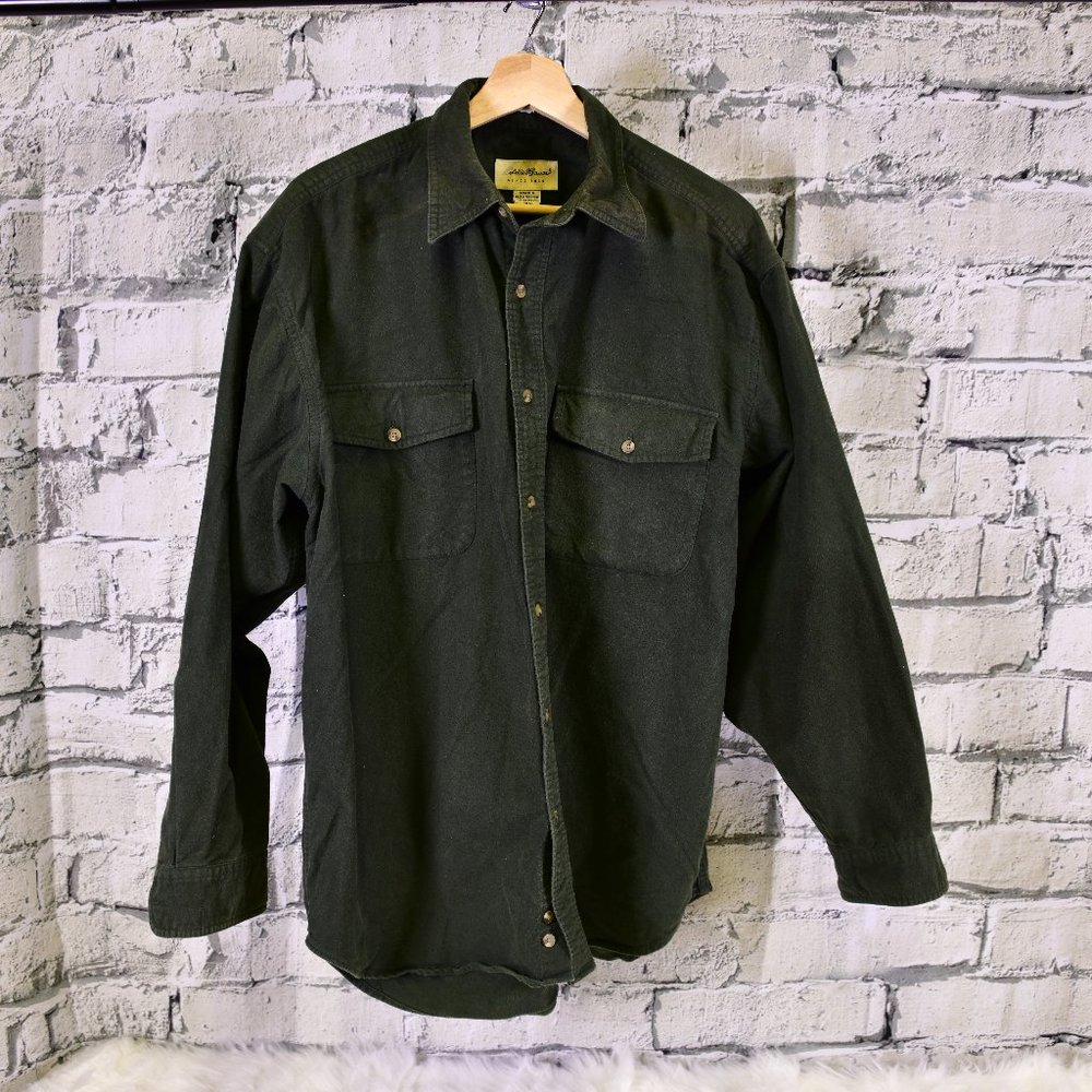 Eddie Bauer 100% Cotton Long Sleeve Shirt